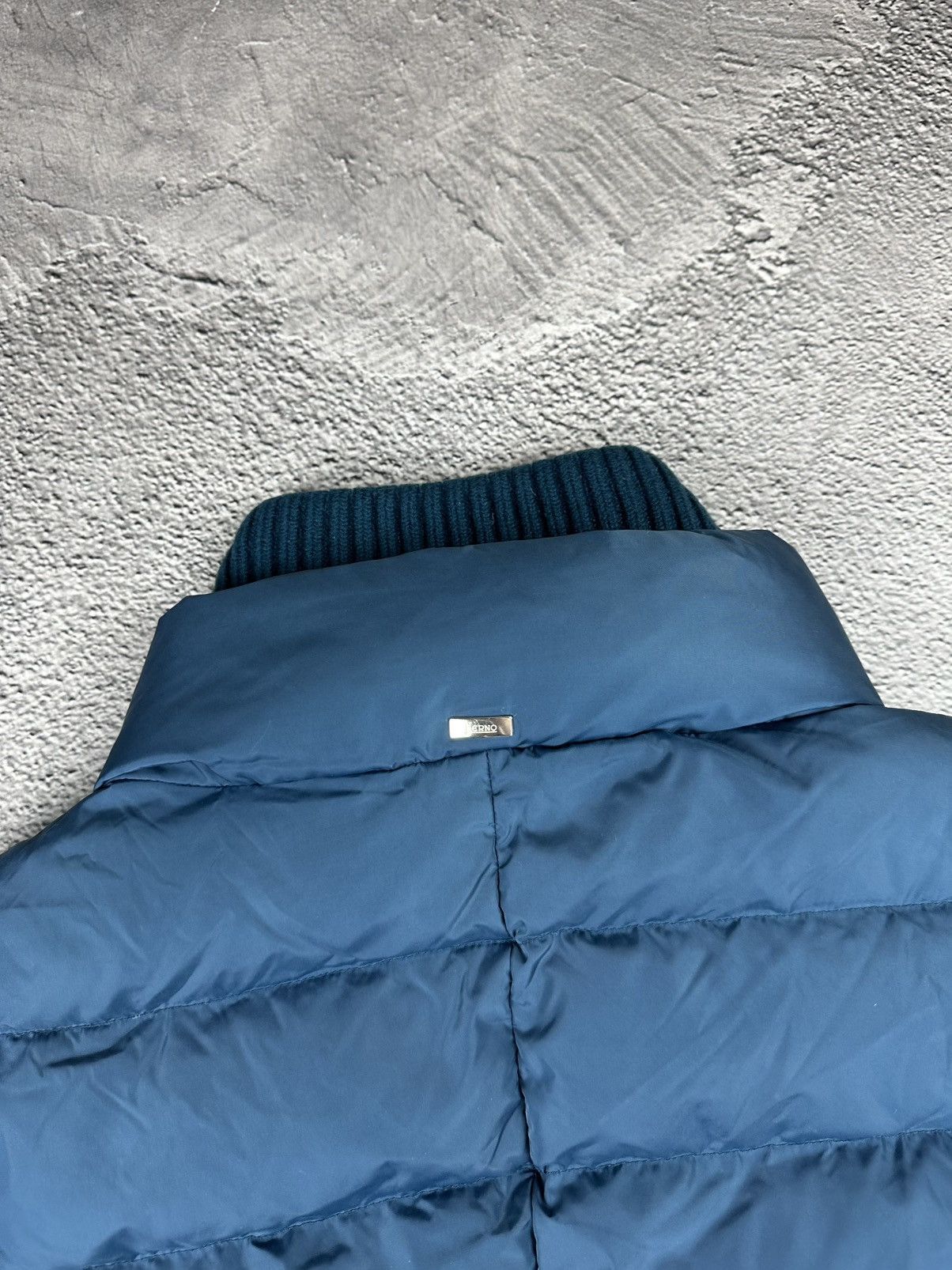 Herno Vintage Herno Polar-Tech Down Puffer Jacket Luxury Old Money Size L / US 10 / IT 46 - 12 Thumbnail