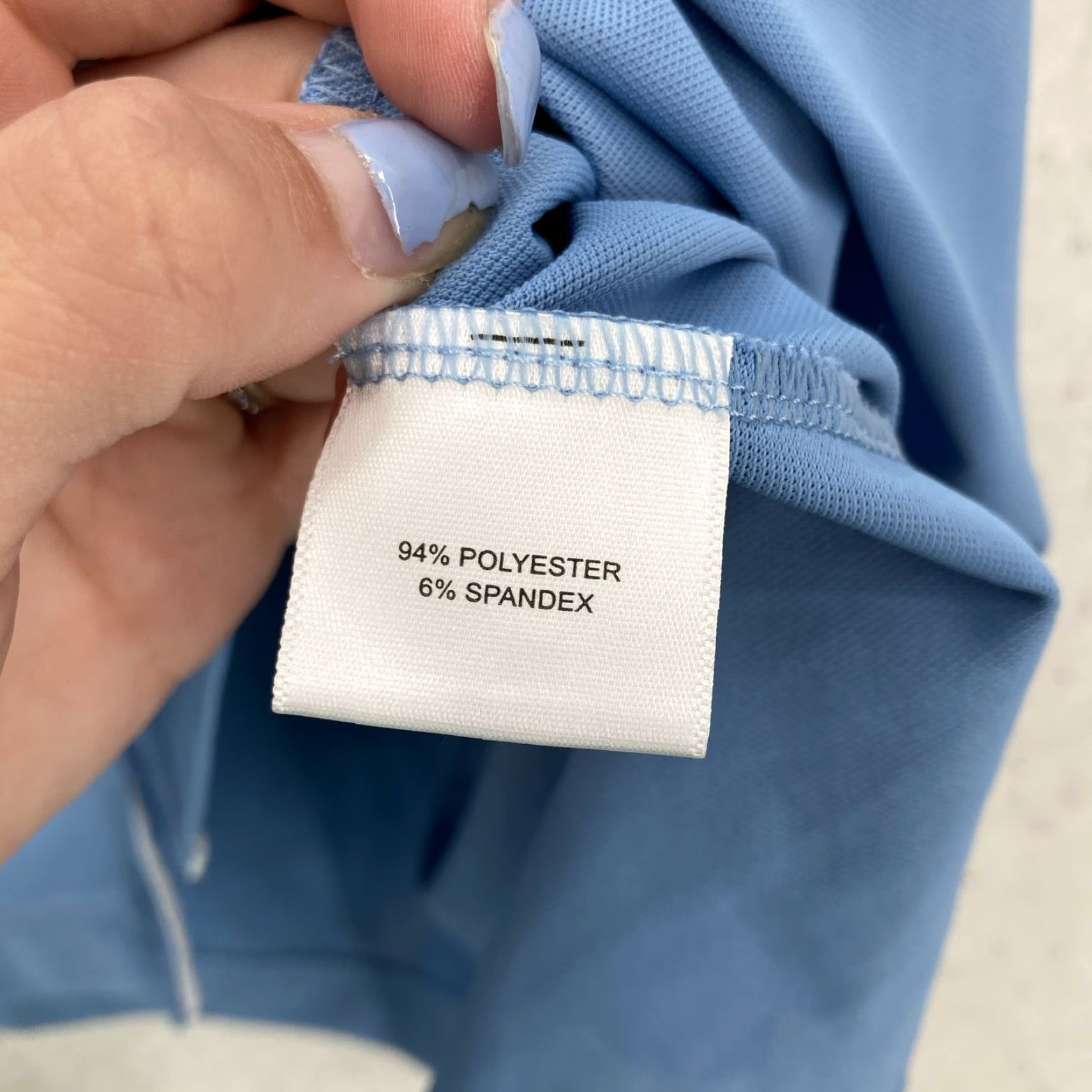 Peter Millar Peter Millar Polo Shirt Women's XL Performance Golf Casual Stretch Embroidered Blue Polo Shirt Embroidered Detail Size XL / US 12-14 / IT 48-50 - 5 Thumbnail