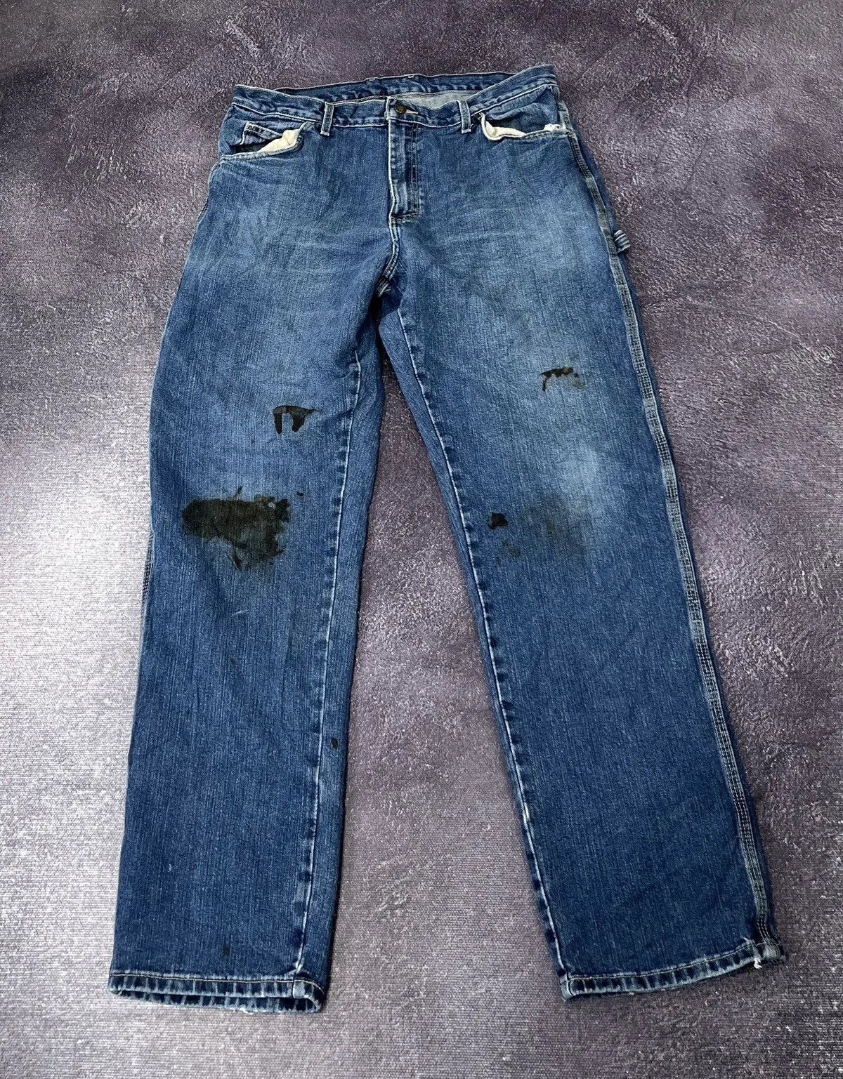 Dickies Vintage Dickies Y2K Blue Work Hype Baggy Jeans Size US 36 / EU 52 - 6 Thumbnail
