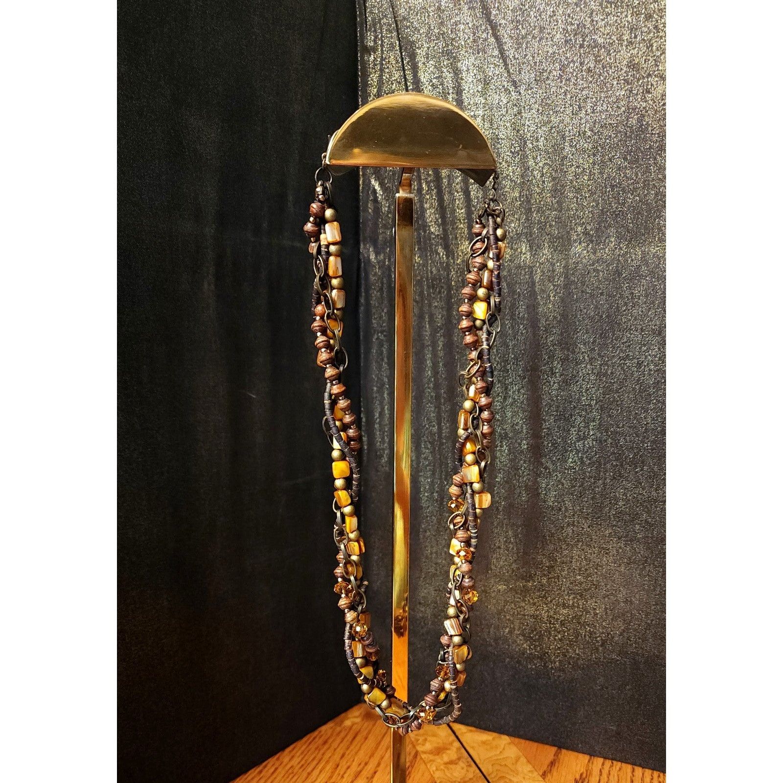 Other Cg 4 strands beaded necklace Size ONE SIZE - 3 Thumbnail