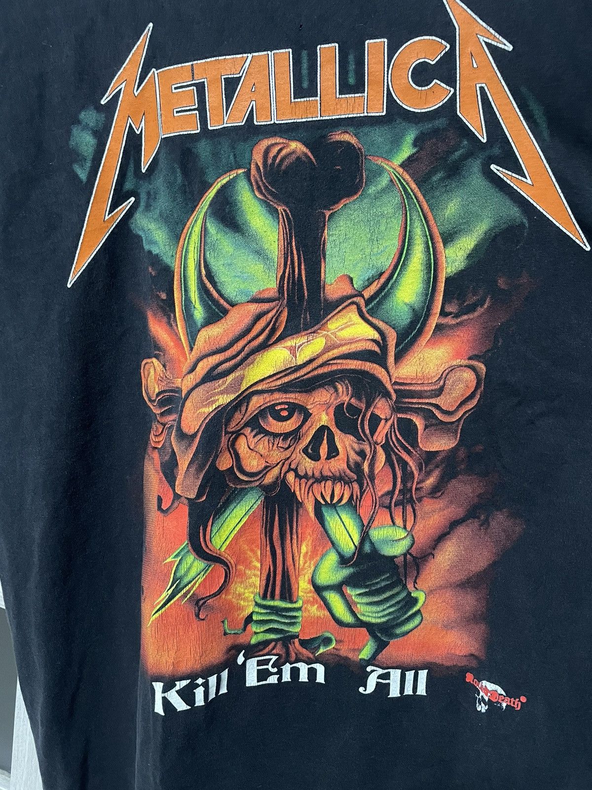 Band Tees Vintage 2000s Metallica Kill ’Em All Skull Graphic Band Tee Size US L / EU 52-54 / 3 - 4 Thumbnail