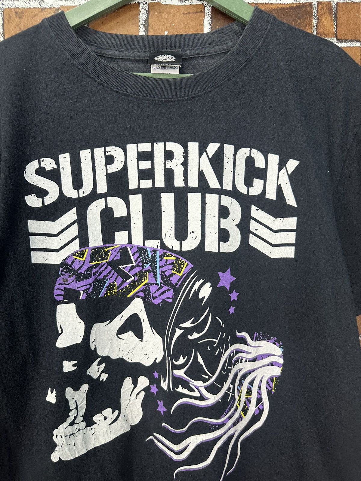WCW/nWo NJPW Superkick Club Tshirt A959 Size US M / EU 48-50 / 2 - 2 Thumbnail