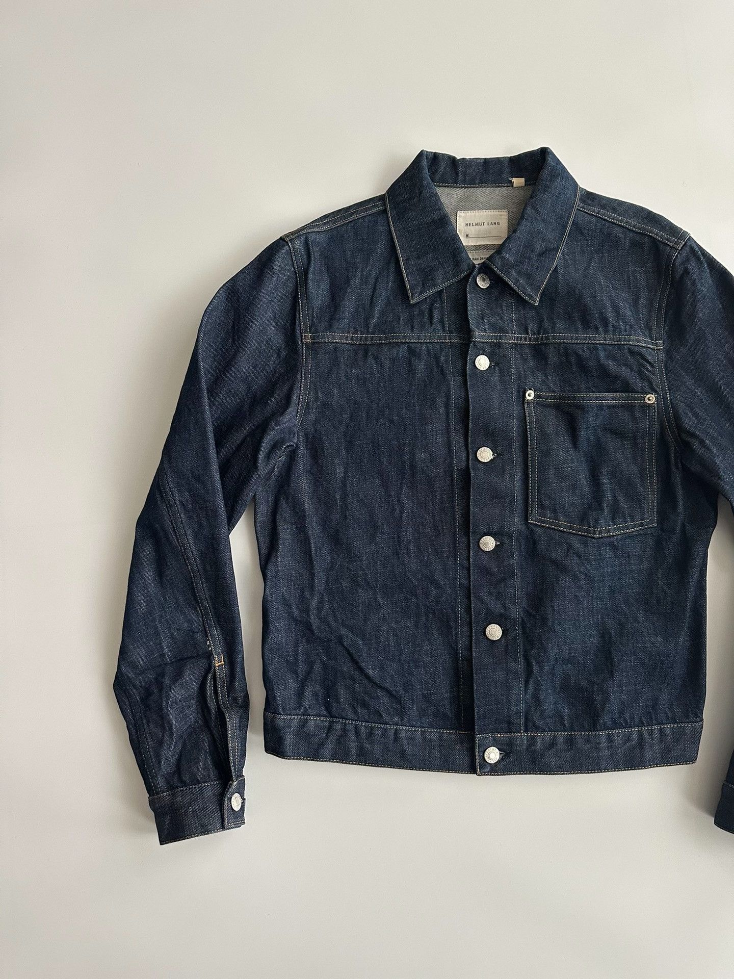 Helmut Lang HELMUT LANG TYPE1 Original Cow denim jacket| Size US S / EU 44-46 / 1 - 1 Thumbnail