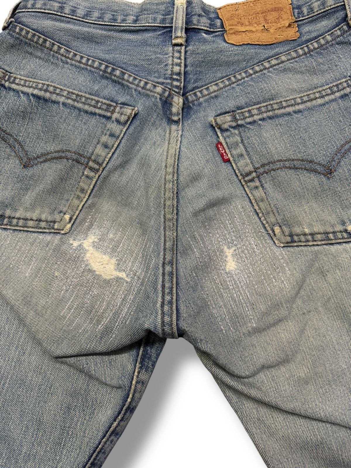 Levi's Vintage Clothing Vintage 90s Levi’s 502-XX Talon Big E Japan Selvedge | W28 Size US 28 / EU 44 - 8 Thumbnail