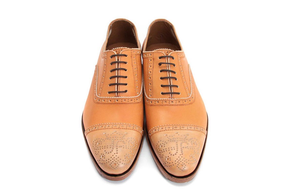 image of John Fluevog Gateway Brandenburg Classic Shoes in Brown, Men's (Size 8)