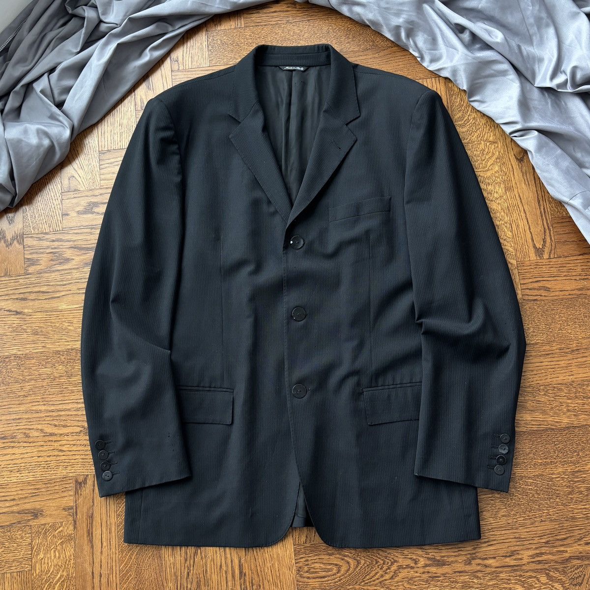 Jean Paul Gaultier × Vintage 1990s Jean Paul Gaultier Suit Jacket 90s Vintage Blazer JPG Size 44R - 18 Thumbnail
