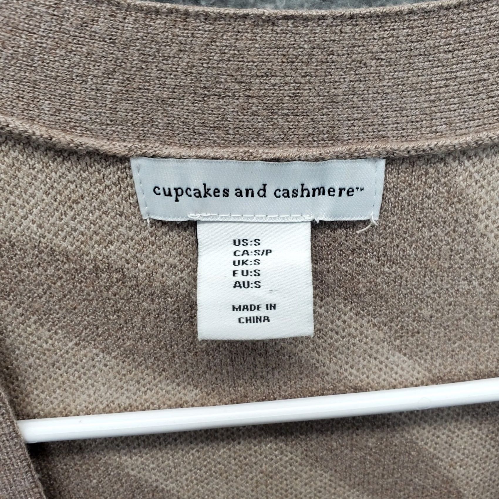 Vintage Cupcakes & Cashmere Cardigan Sweater Womens Small Multi Zebra Print Open Front Size S / US 4 / IT 40 - 3 Thumbnail