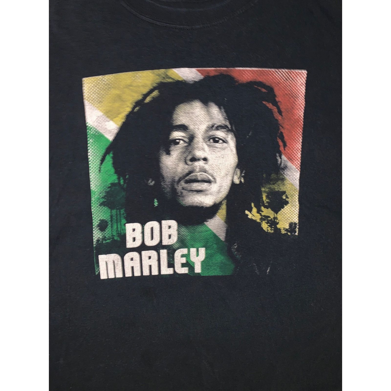 Band Tees Bob Marley Zion Rootswear T Shirt XL Black Reggae Rasta Tee Size US XL / EU 56 / 4 - 1 Thumbnail