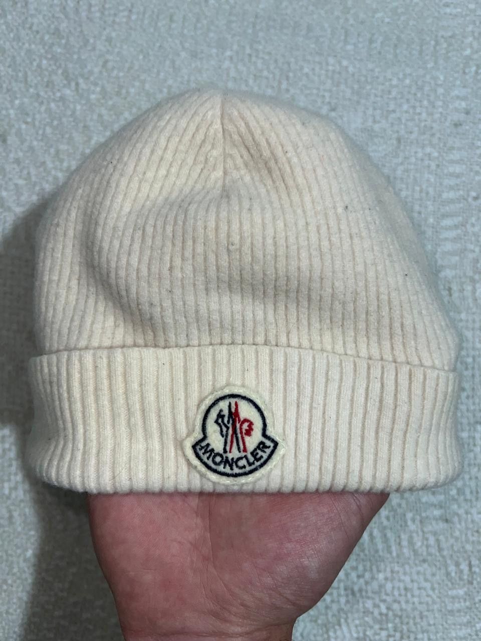 Moncler Moncler creamy beanie Size ONE SIZE - 2 Thumbnail