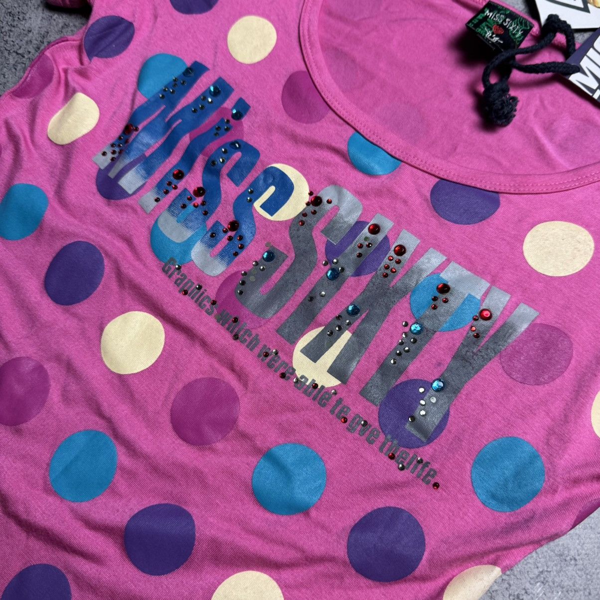 Miss Sixty NEW Miss Sixty Vintage T-Shirt Size M / US 6-8 / IT 42-44 - 4 Thumbnail