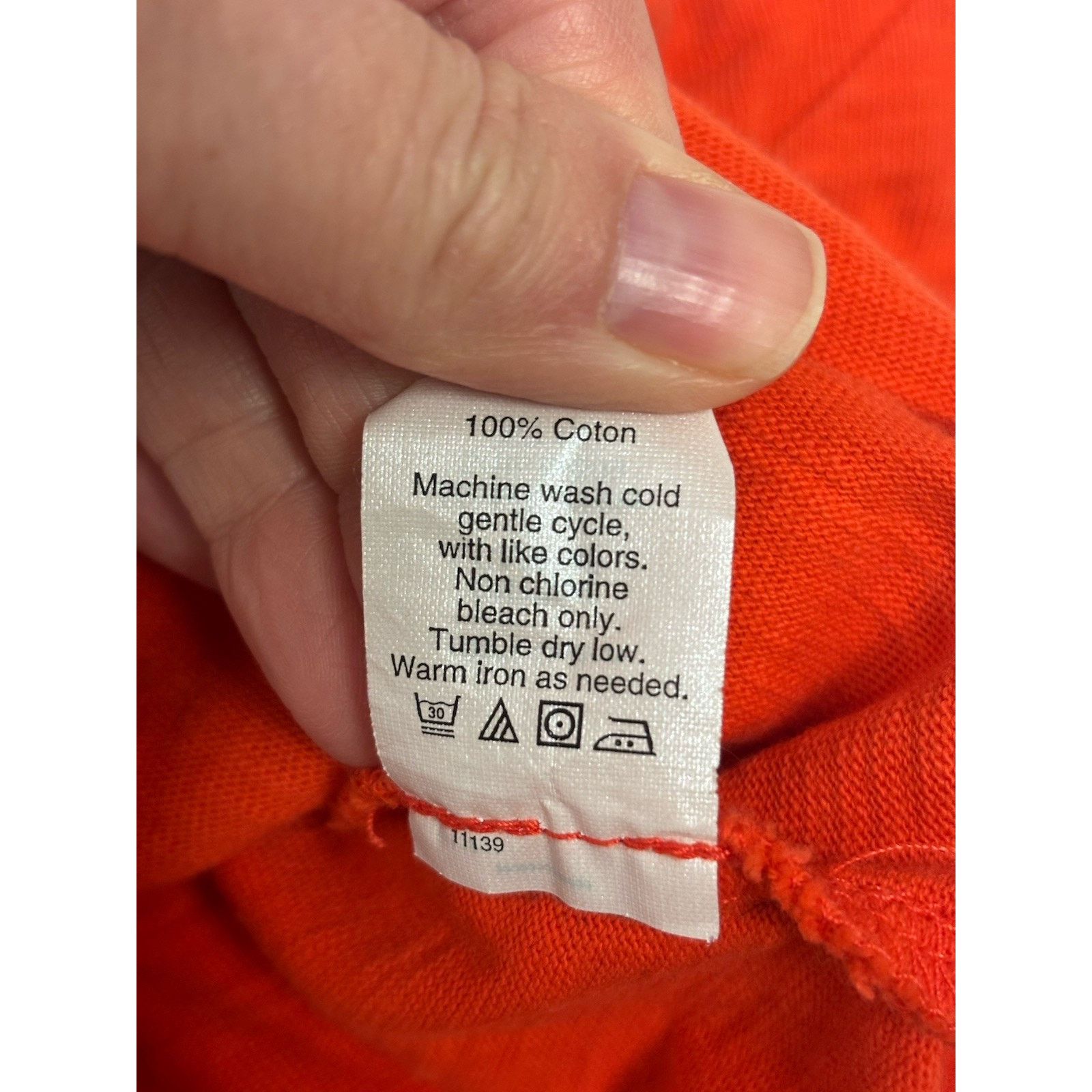 J.Crew J Crew Women’s S Orange Tunic Top Mini Dress 3/4 Sleeve Size S / US 4 / IT 40 - 4 Thumbnail