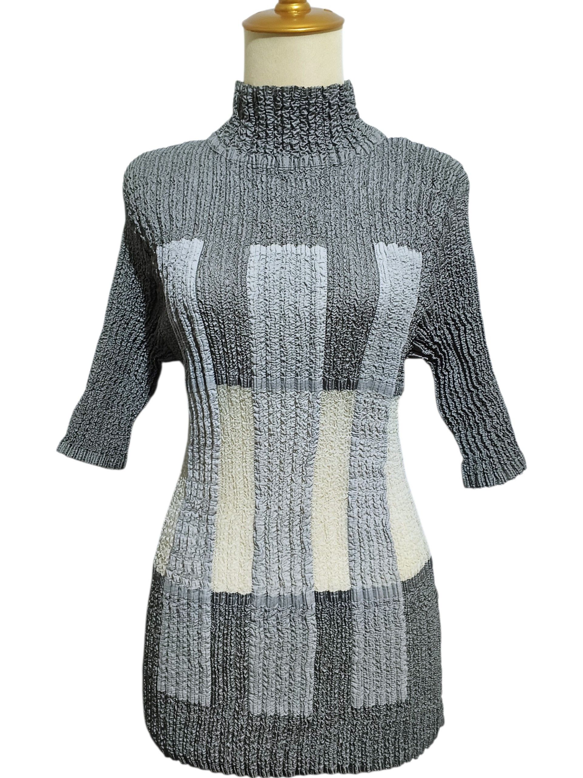 Pleats Please Issey Miyake 💥Rare Archive Peplum By Yoshiki Hishinuma Crinkle Pleated Size M / US 6-8 / IT 42-44 - 1 Thumbnail