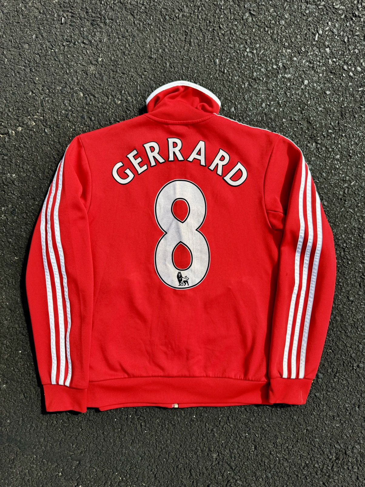Adidas × Vintage 2010 Adidas Liverpool Gerard Soccer Team Track Jacket Size US S / EU 44-46 / 1 - 3 Thumbnail