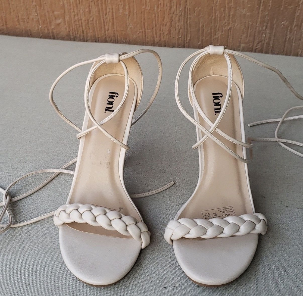 Other Fioni Laced Heels, Size 7.5 Size US 7.5 / IT 37.5 - 5 Thumbnail