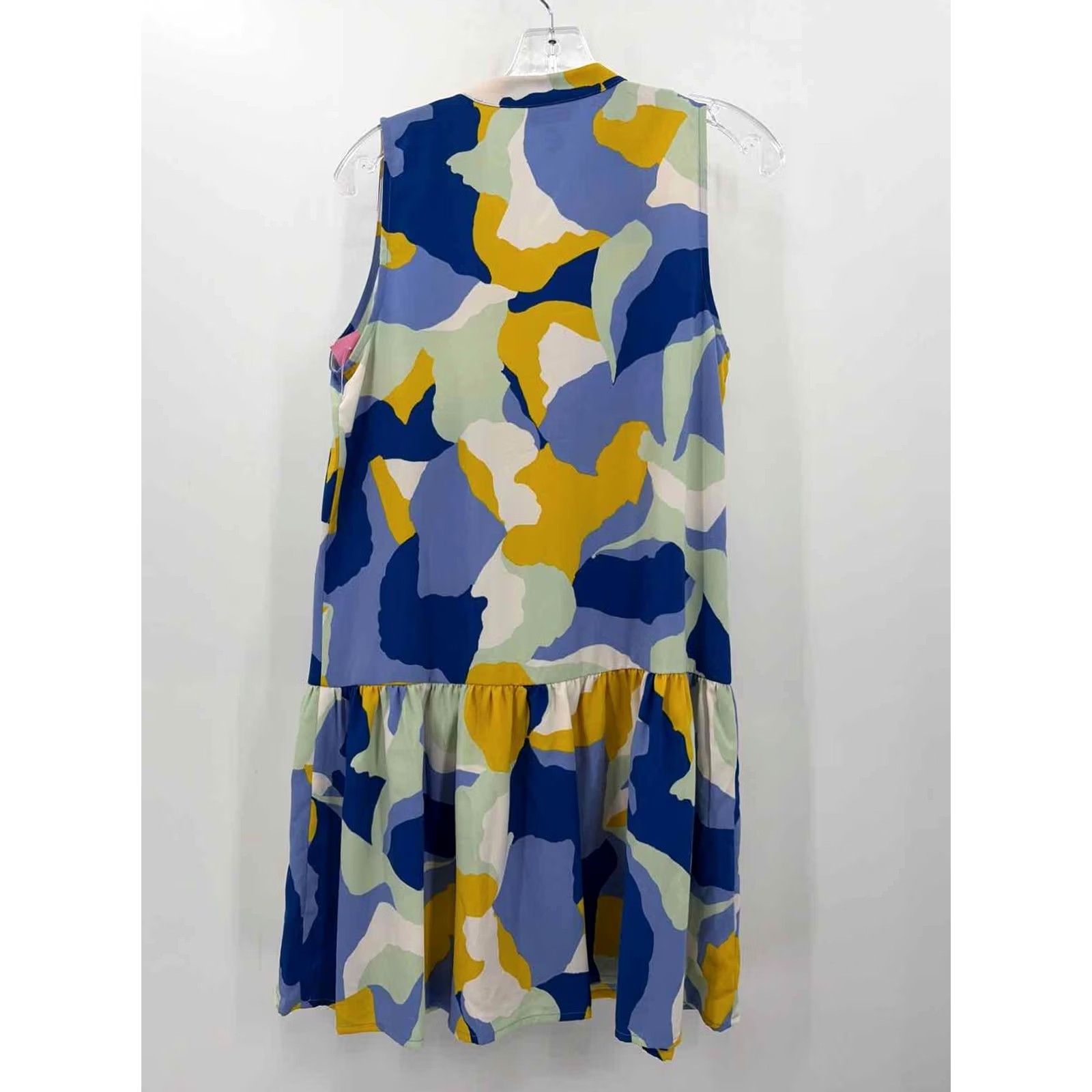 Vintage Pre-Owned Mlle Gabrielle Tan Size Medium Long Sleeveless Dress Size M / US 6-8 / IT 42-44 - 2 Thumbnail