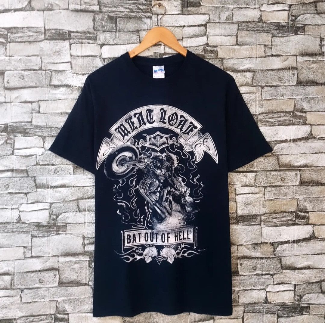 Band Tees Vtg Meat Loaf Bat Out Of Hell Tshirt Size US M / EU 48-50 / 2 - 1 Thumbnail