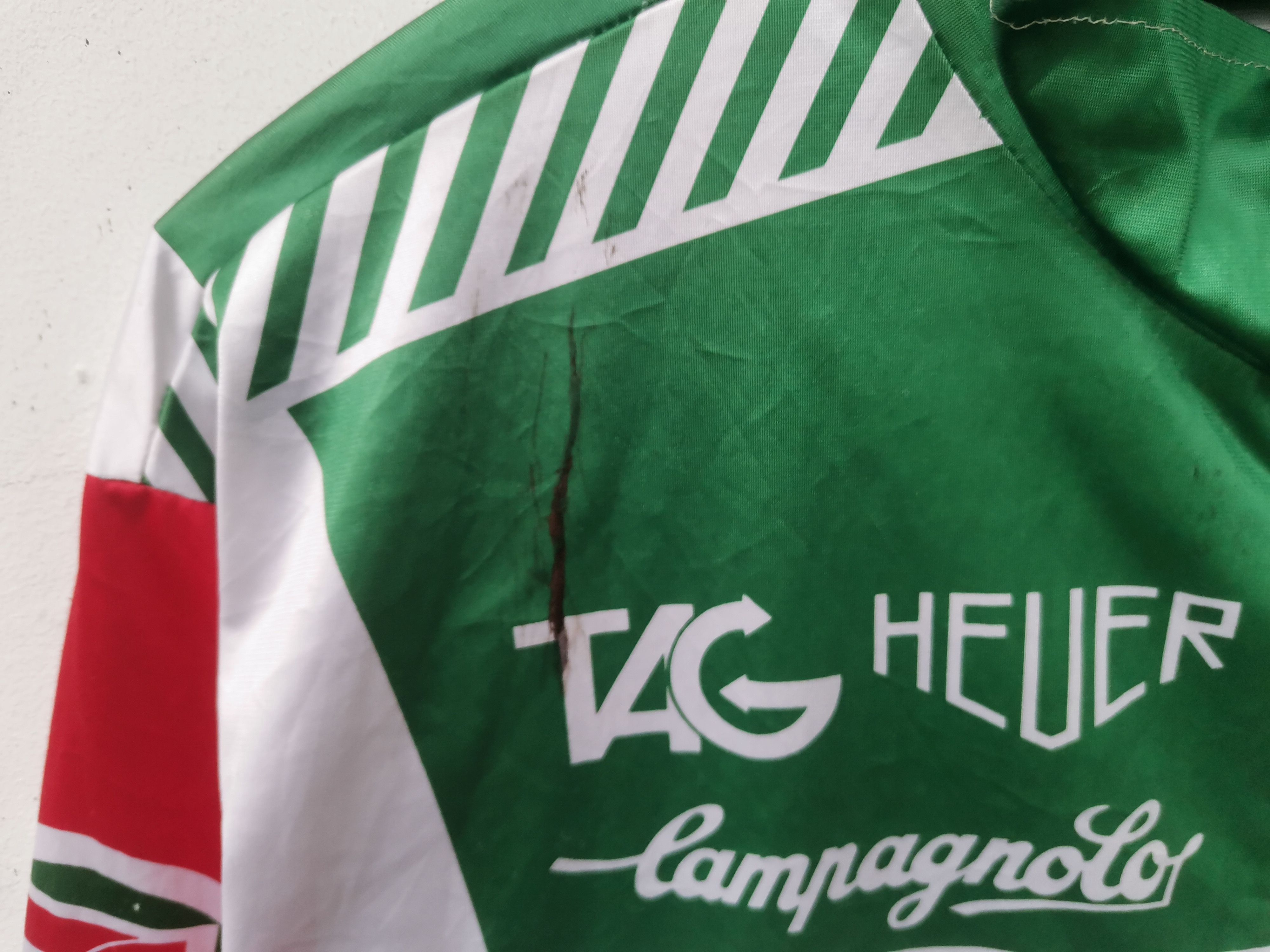 Tag Heuer × Vintage Rare Tag Heuer x 7-eleven bicycle Jersey Size US L / EU 52-54 / 3 - 7 Thumbnail
