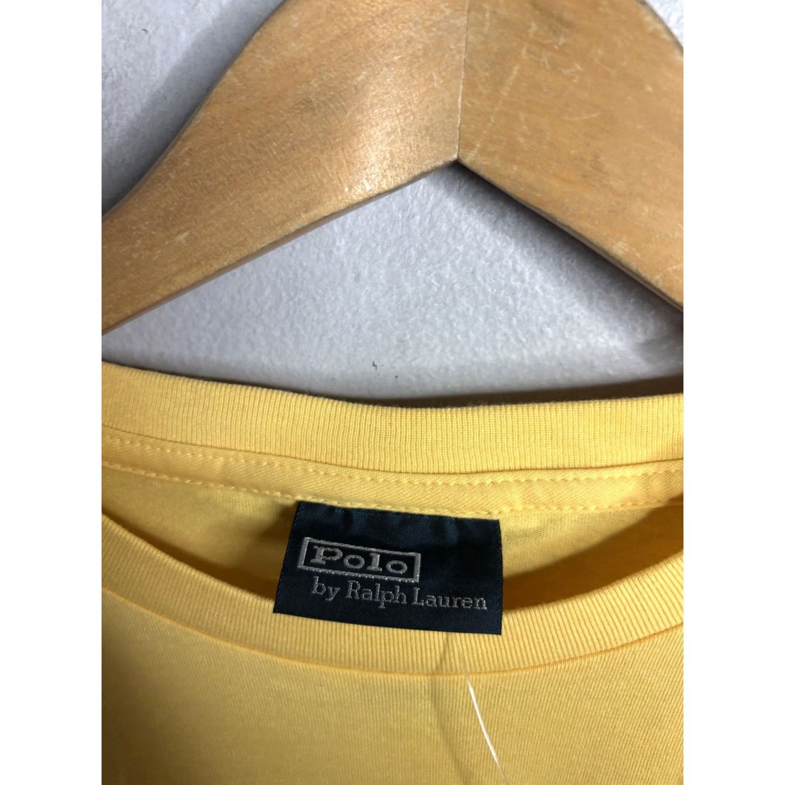 Polo Ralph Lauren Polo Ralph Lauren Shirt Mens Small Yellow Crewneck Pony Logo Cotton Tee T-Shirt Size US S / EU 44-46 / 1 - 3 Thumbnail