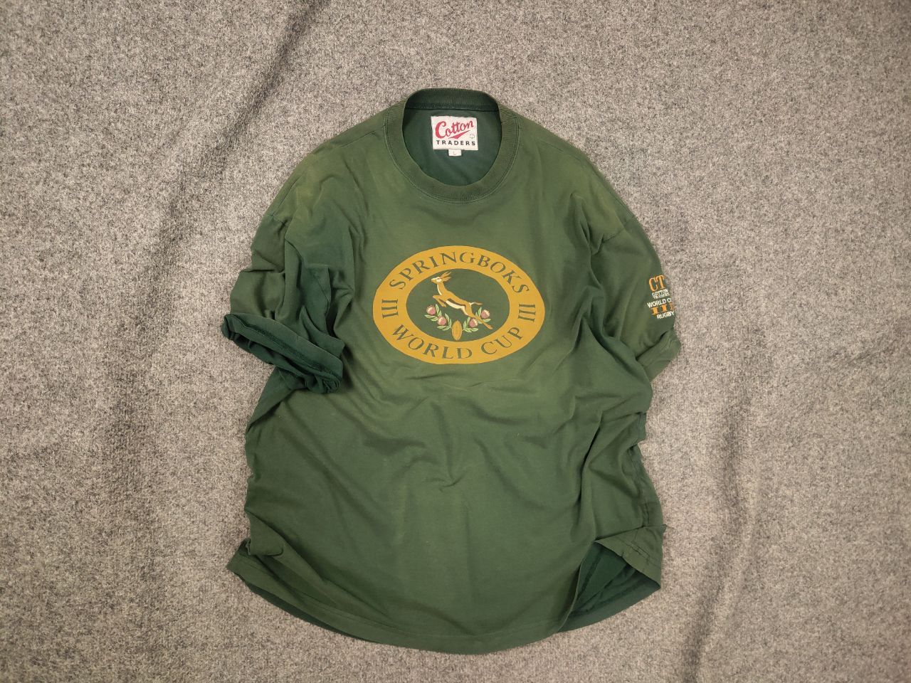 Vintage Cotton Traders South Africa 92-95 Rugby Shirt
