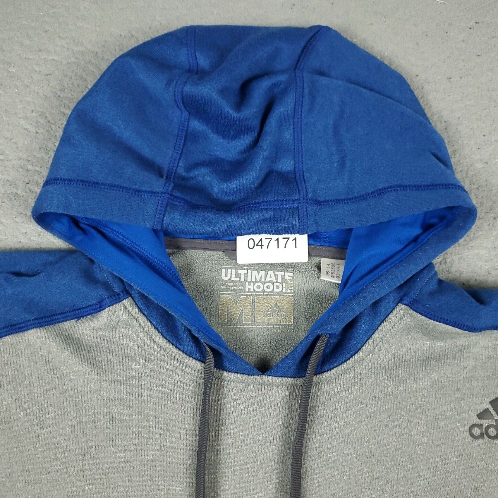 Adidas Adidas Hoodie Mens Medium Gray Casual Pullover Sweatshirt Size US M / EU 48-50 / 2 - 2 Thumbnail