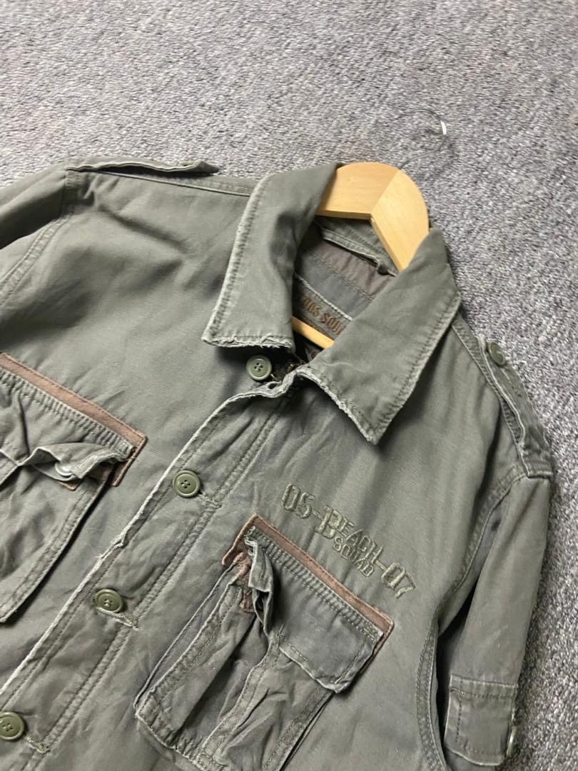 Japanese Brand RBTOOS Squad Brand Multipocket Military Style Jacket (183) Size US XS / EU 42 / 0 - 12 Thumbnail
