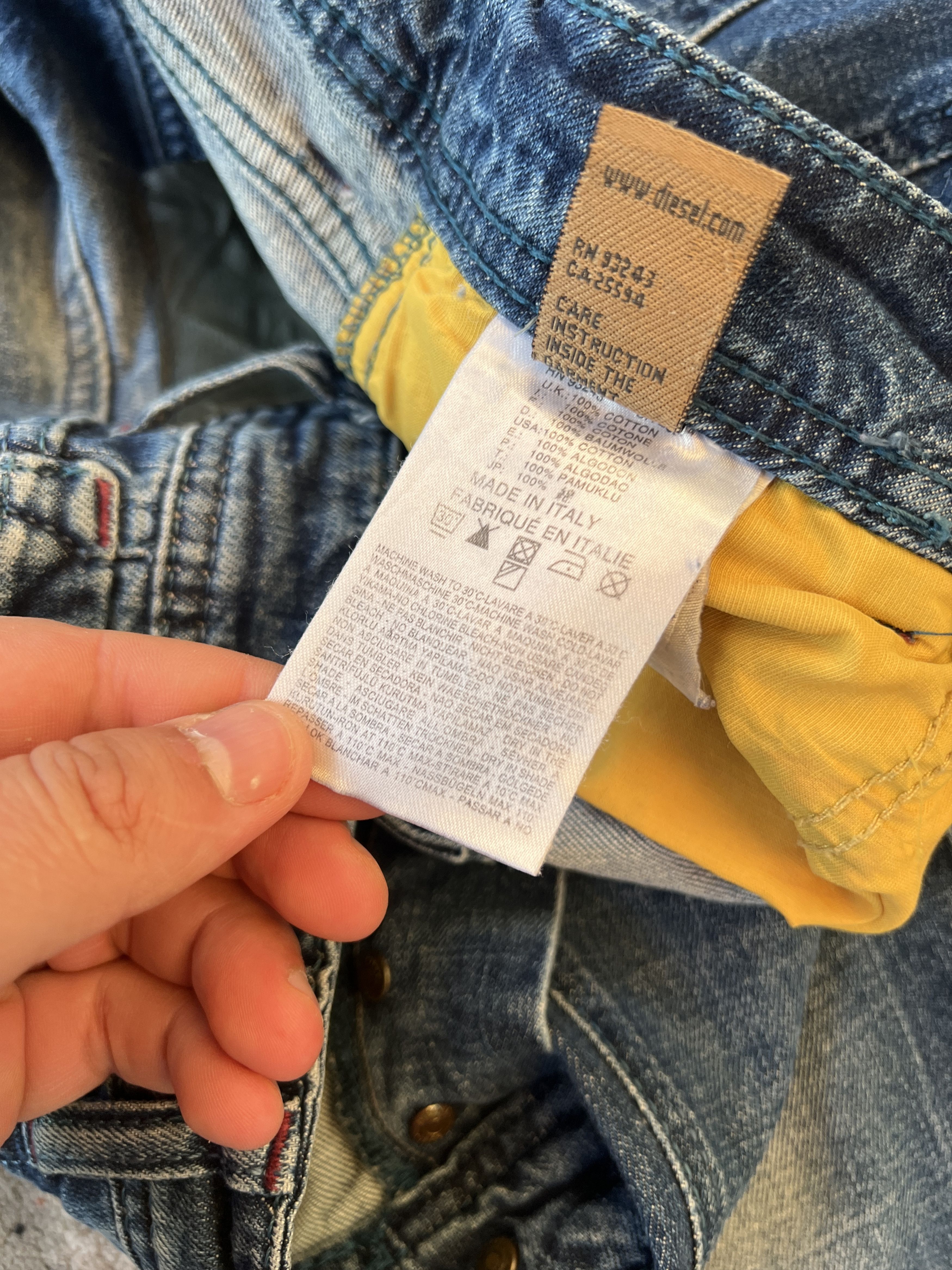 Diesel × Vintage Diesel Vintage Jeans Size 26" / US 2 / IT 38 - 8 Thumbnail