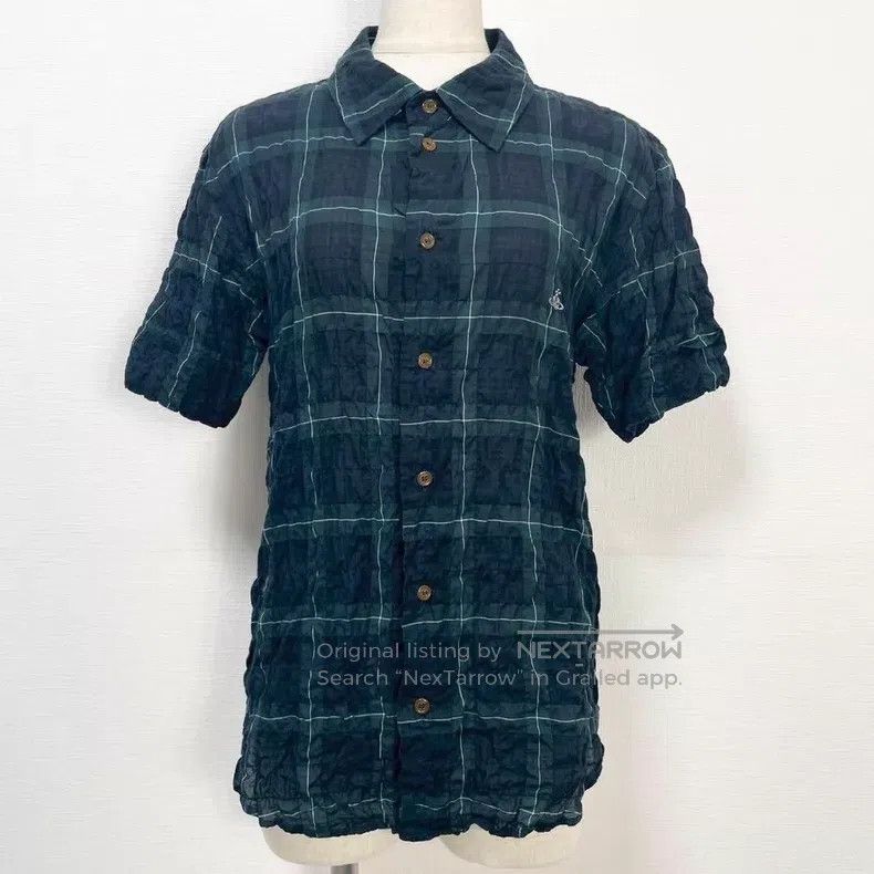 Vivienne Westwood Vivienne Westwood Plaid pleated shirt Size M / US 6-8 / IT 42-44 - 2 Thumbnail