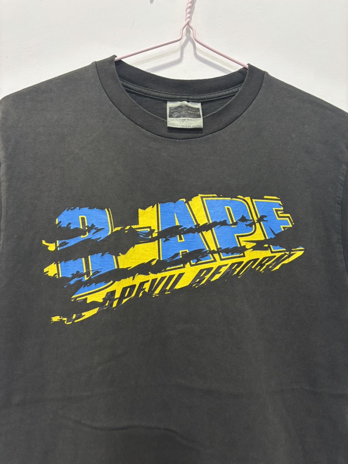 Bape × Vintage A Bathing Ape Apevil Reborn Tee Size US M / EU 48-50 / 2 - 2 Thumbnail