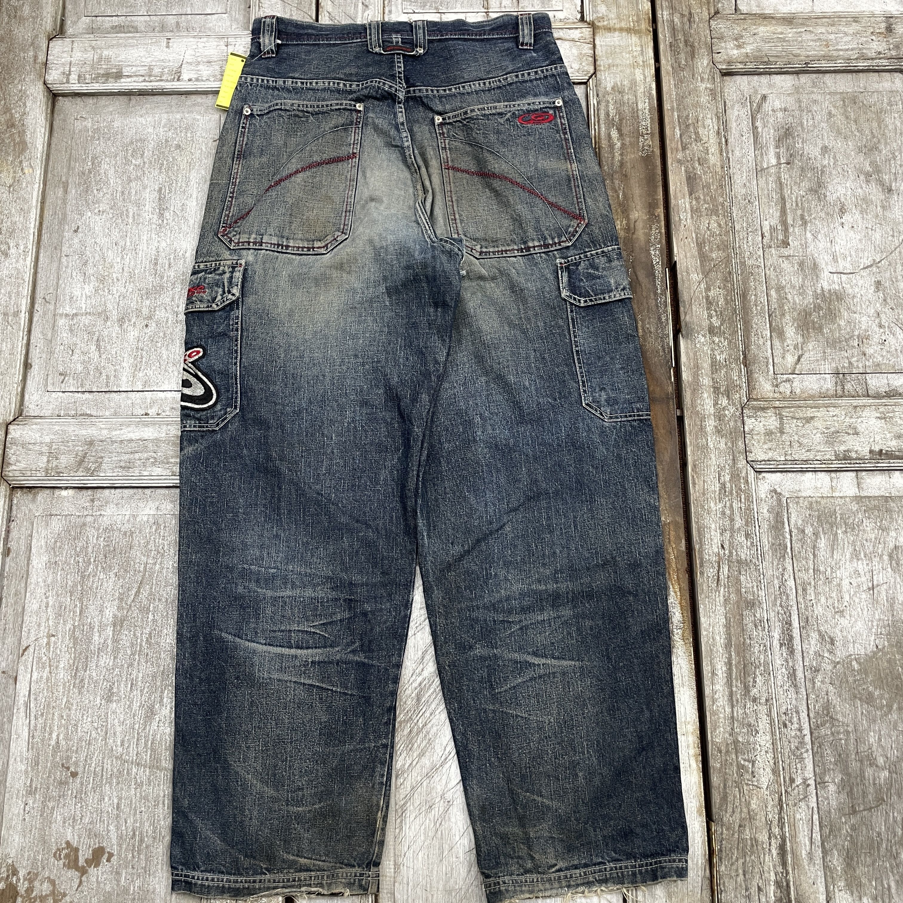 Japanese Brand Vintage Piko Baggy Cargo Pants - WC315 Size US 34 / EU 50 - 2 Thumbnail
