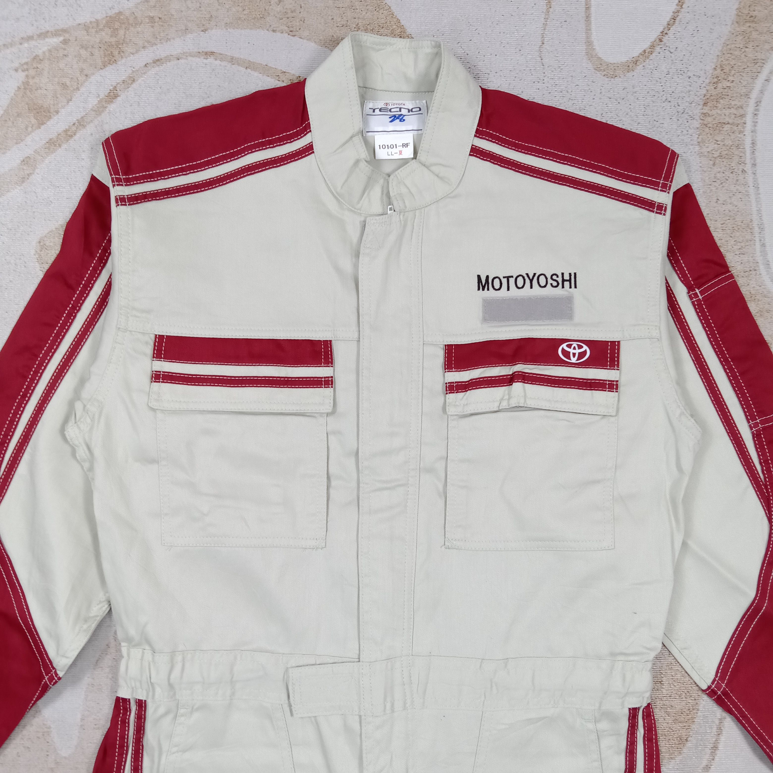 Japanese Brand Toyota Techno Japanese Racing Coverall Jacket C274N26 Size US L / EU 52-54 / 3 - 6 Thumbnail