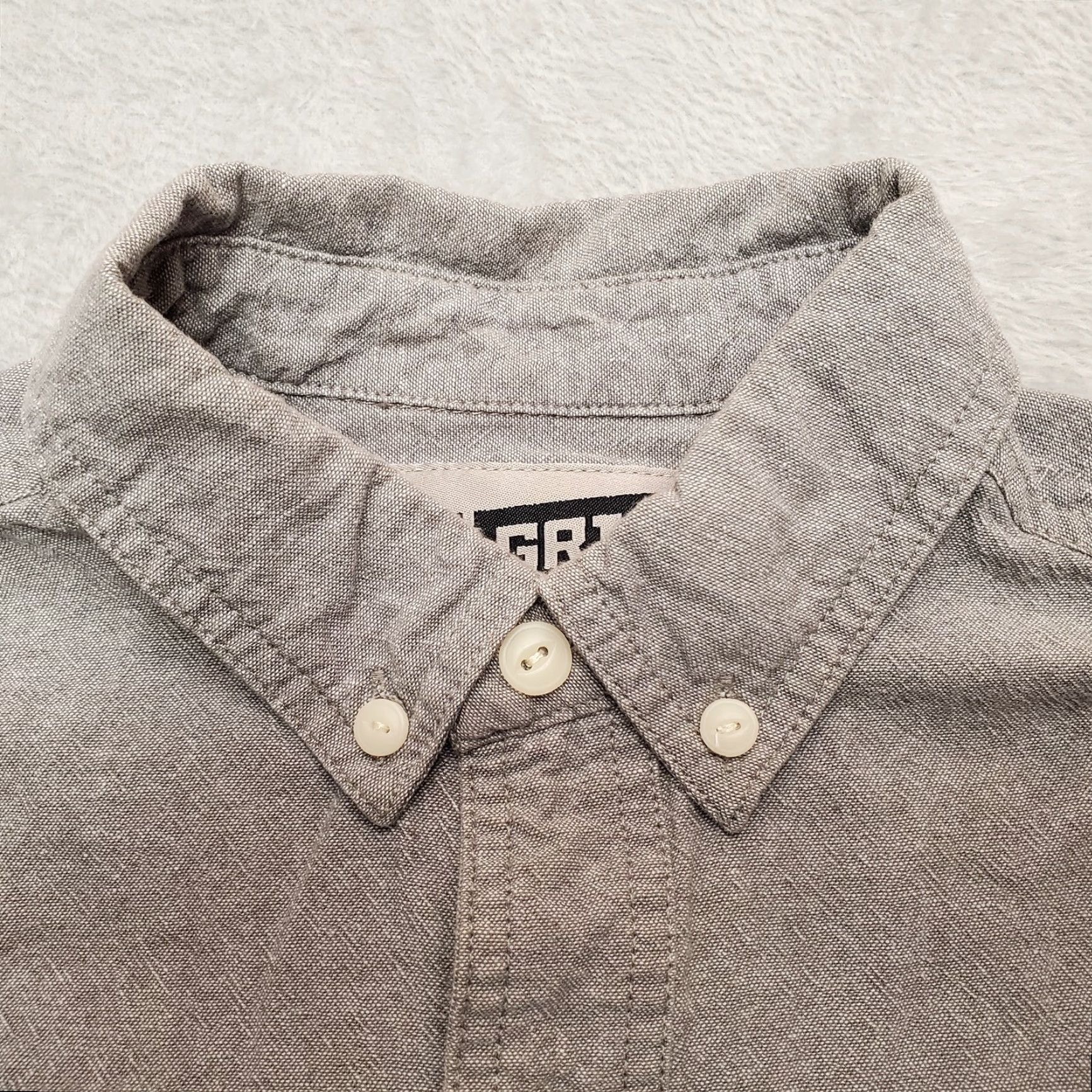 Vintage Duluth Trading 40 Grit Shirt Mens Small Gray Long Sleeve Outdoor Casual Workwear Shirt Size US S / EU 44-46 / 1 - 6 Thumbnail