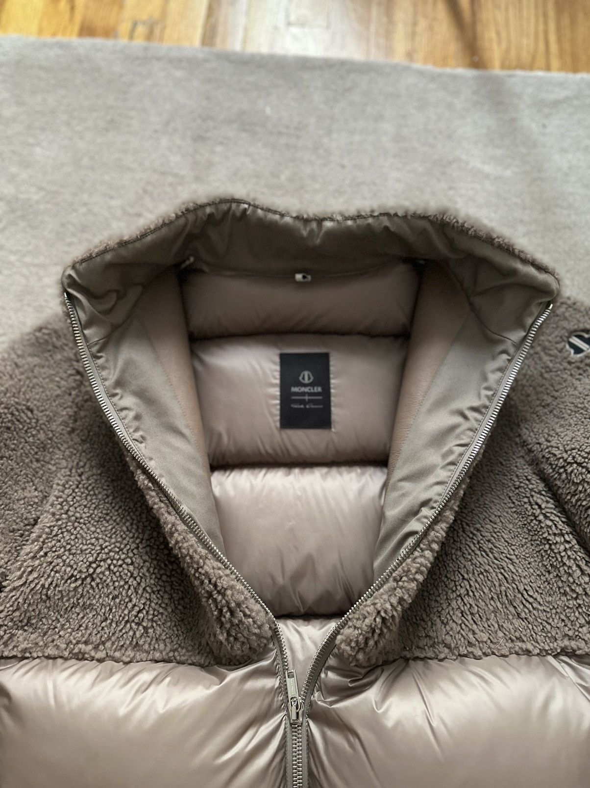 Moncler × Rick Owens Rick Owens x Moncler Coyote Fur Down Jacket Size US S / EU 44-46 / 1 - 8 Thumbnail