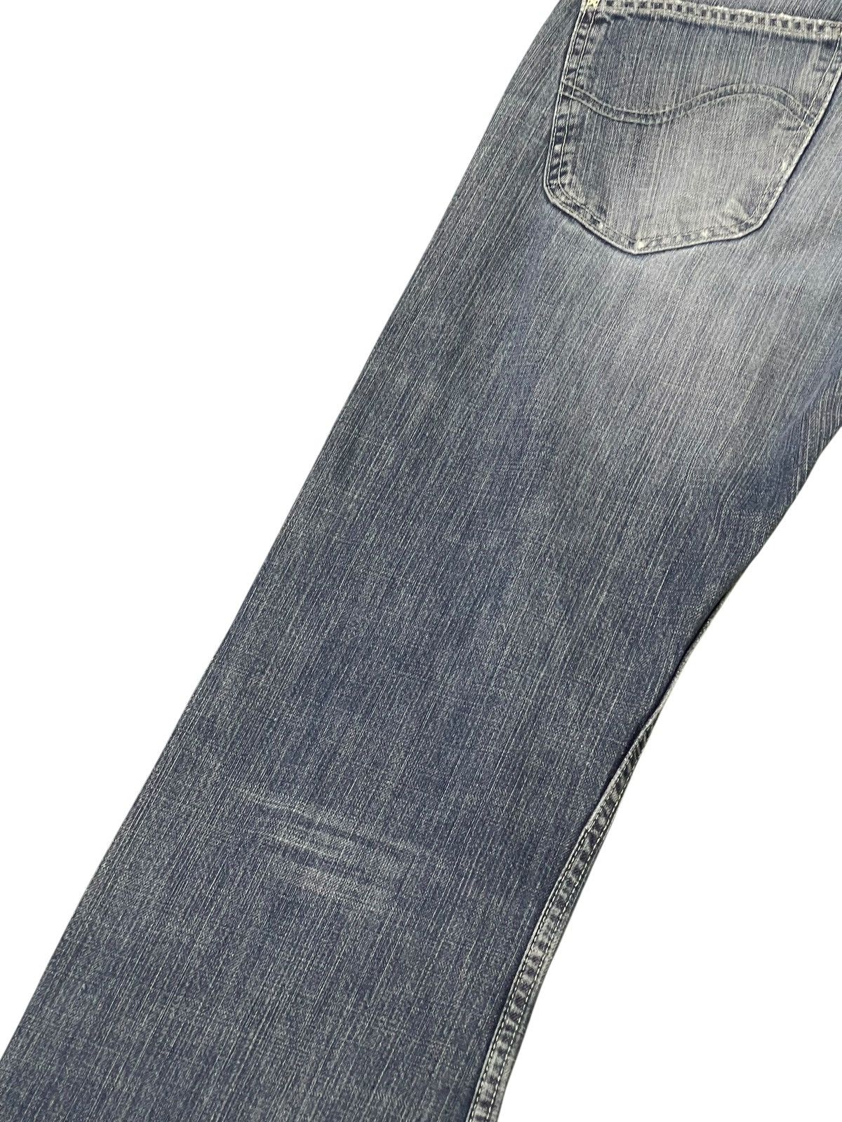 Lee Flare Jeans Lee Europe Faded Distress Boot Cut 2🟦3 Size US 33 - 15 Thumbnail
