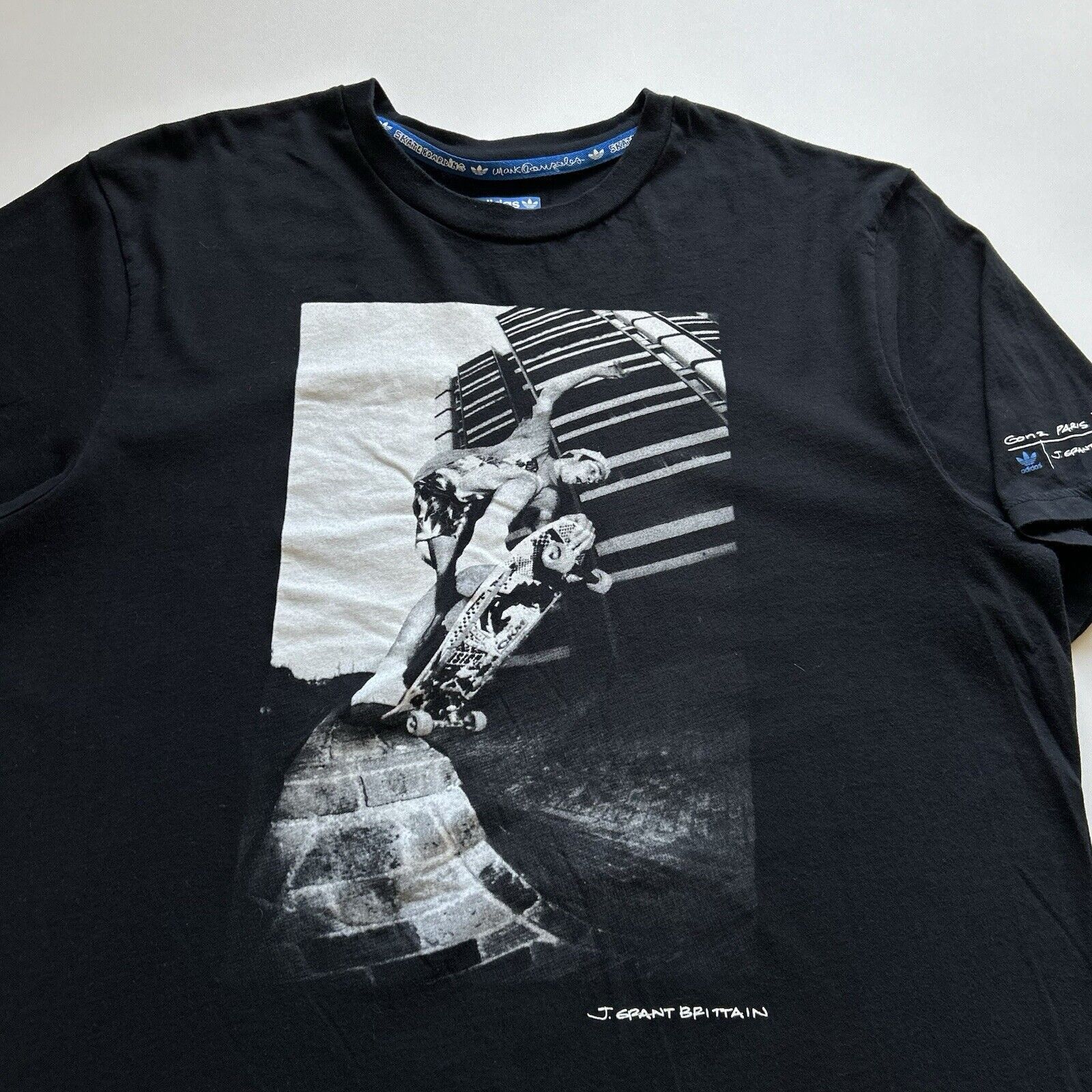 Adidas Vintage Adidas Skateboarding Mark Gonzalez Graphic T Shirt Size US L / EU 52-54 / 3 - 2 Thumbnail