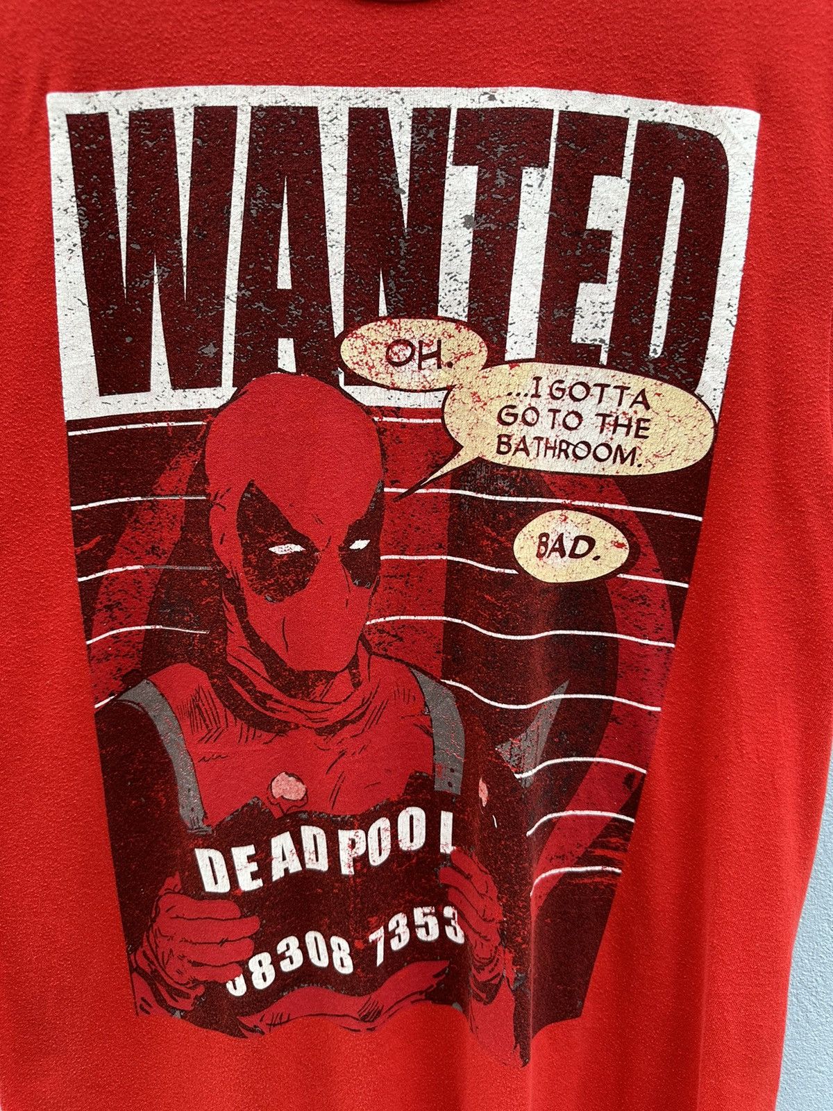 Anime Wanted Deadpool Marvel Y2K Tshirt A66 Size US S / EU 44-46 / 1 - 2 Thumbnail