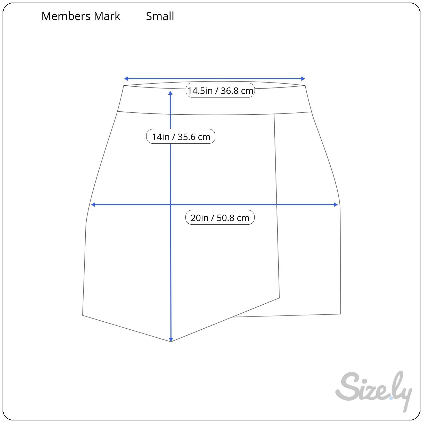 Other Members Mark Trek Skort Small Purple 2-Way Stretch Elastic W Size 29" - 2 Thumbnail