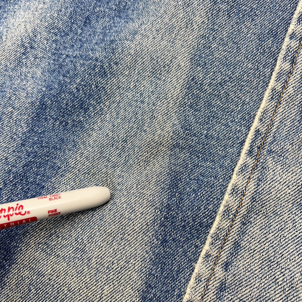 Dunbrooke × Vintage VTG Dunbrooke Denim Jacket Jersey State Police Jean Varsity Size US XXL / EU 58 / 5 - 14 Thumbnail