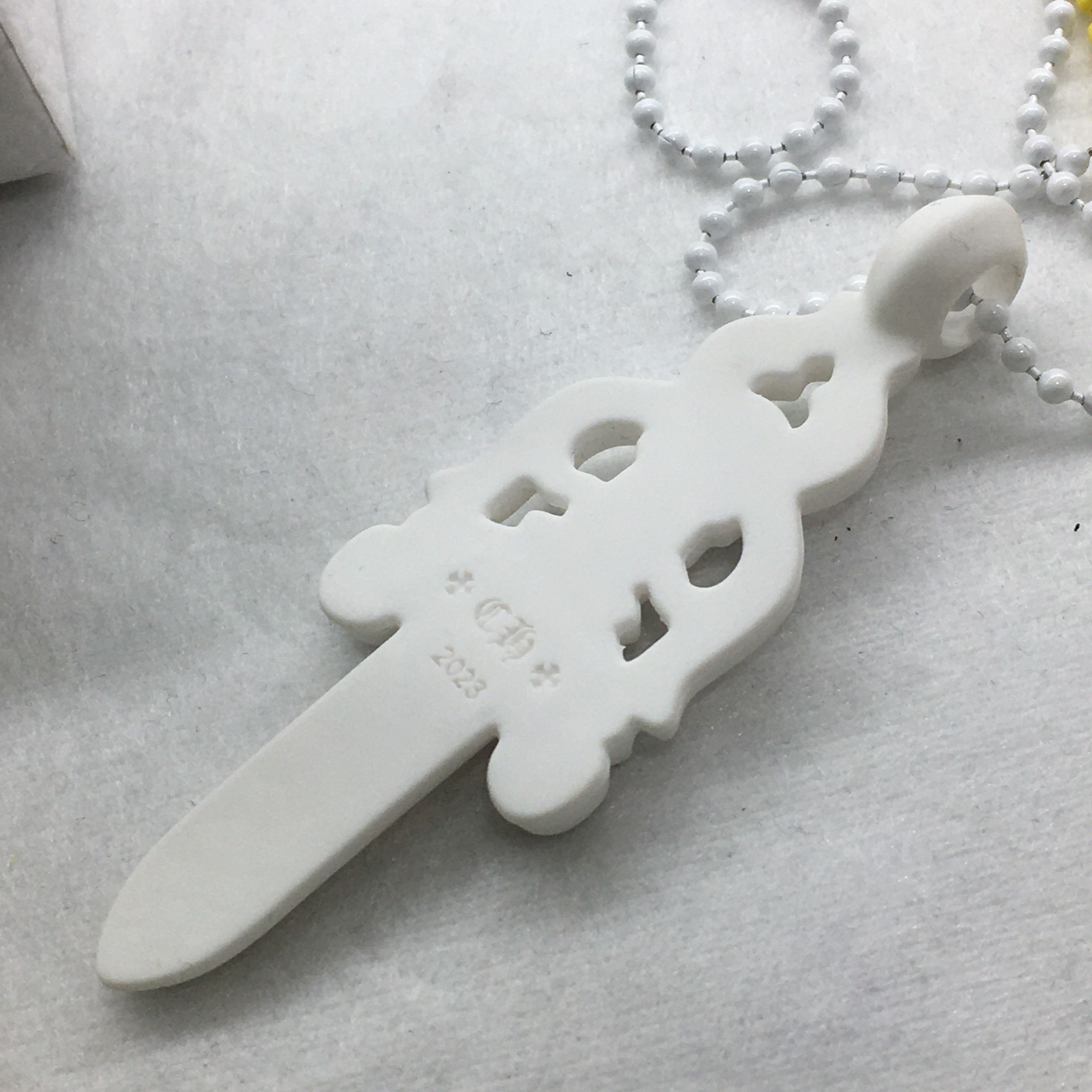 Chrome Hearts CHROME HEARTS Silicon Dagger WHITE Size ONE SIZE - 6 Thumbnail
