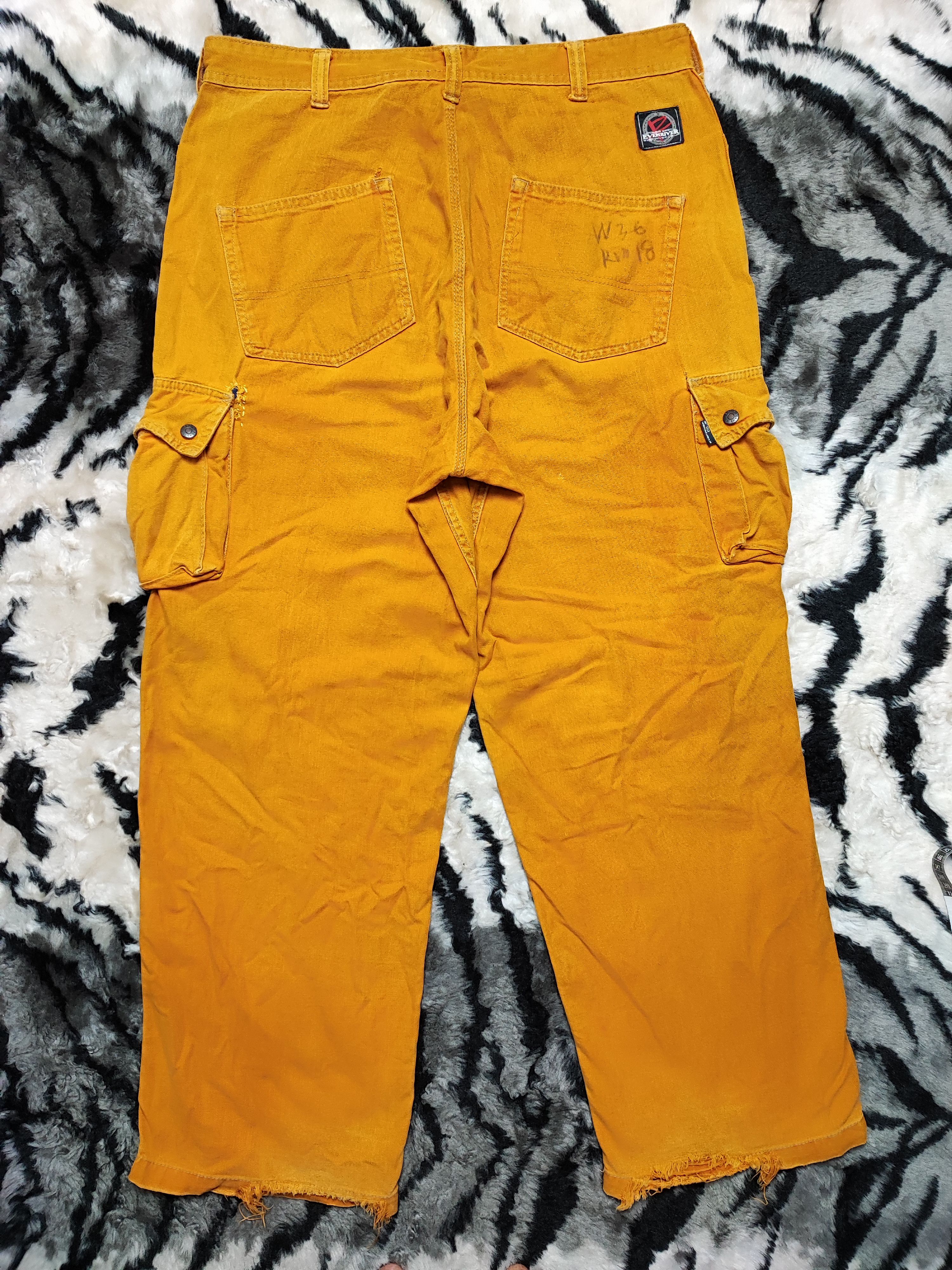 Japanese Brand × Jean × Vintage Evenriver Double Knee Distress Jeans Cargo Size US 36 / EU 52 - 7 Thumbnail