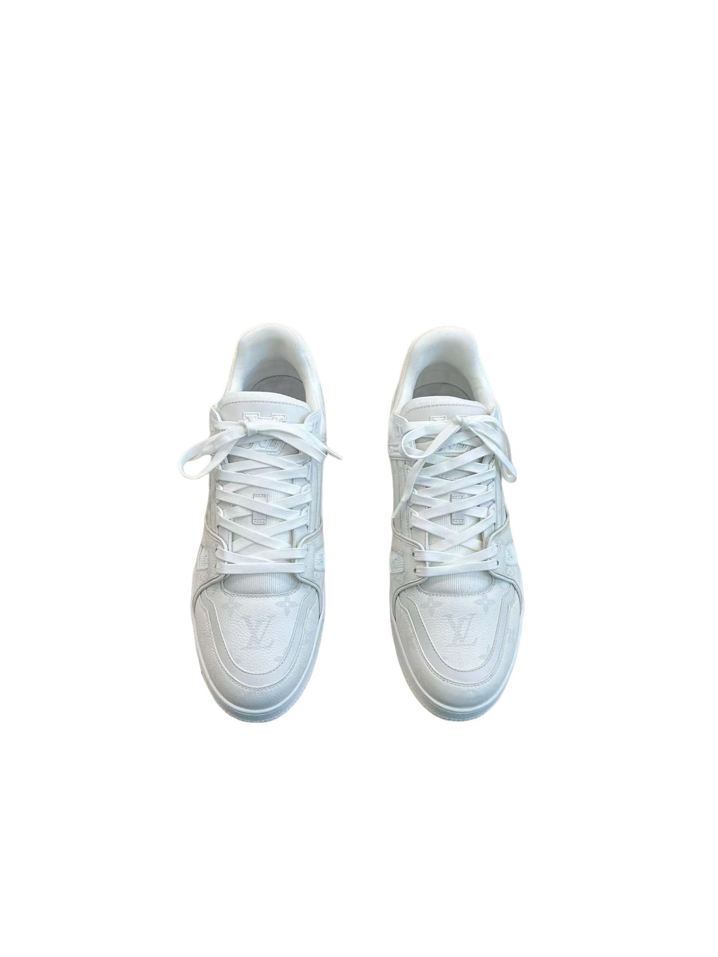 Louis Vuitton Louis Vuitton Monogram LV Trainer Sneakers UK 10 Size US 11 / EU 44 - 1 Thumbnail