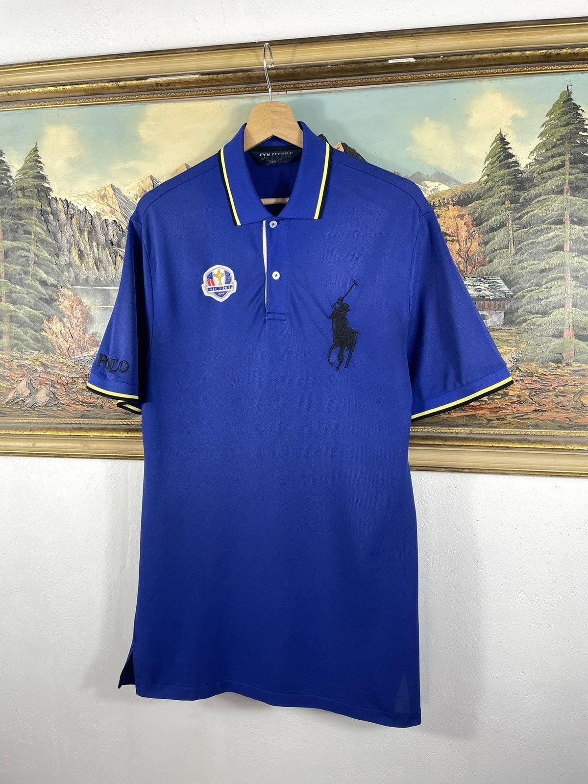 Polo Ralph Lauren × Ralph Lauren × Rugby Ralph Lauren Navy Vintage Retro Y2k 00s Polo Ralph Lauren T shirt Tee Size US S / EU 44-46 / 1 - 2 Thumbnail