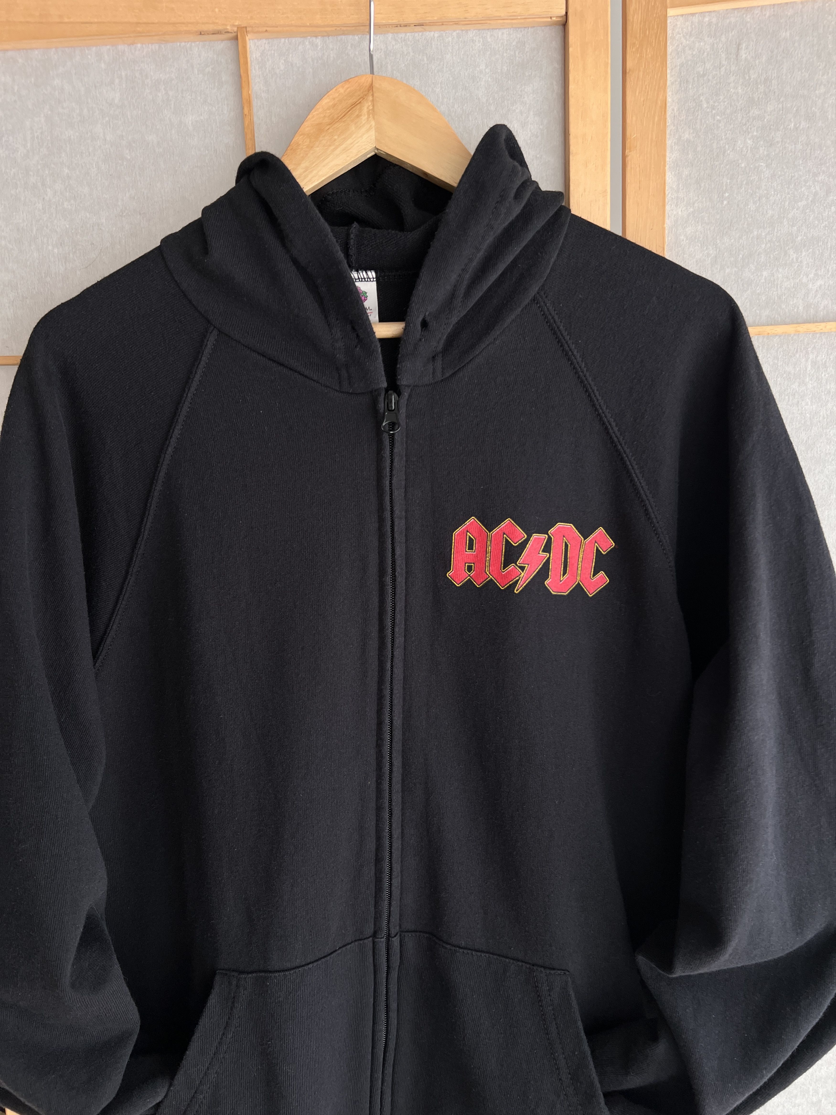 AC/DC Rare! AC/DC vintage zip hoodie World tour promo album rock Size US XL / EU 56 / 4 - 11 Thumbnail