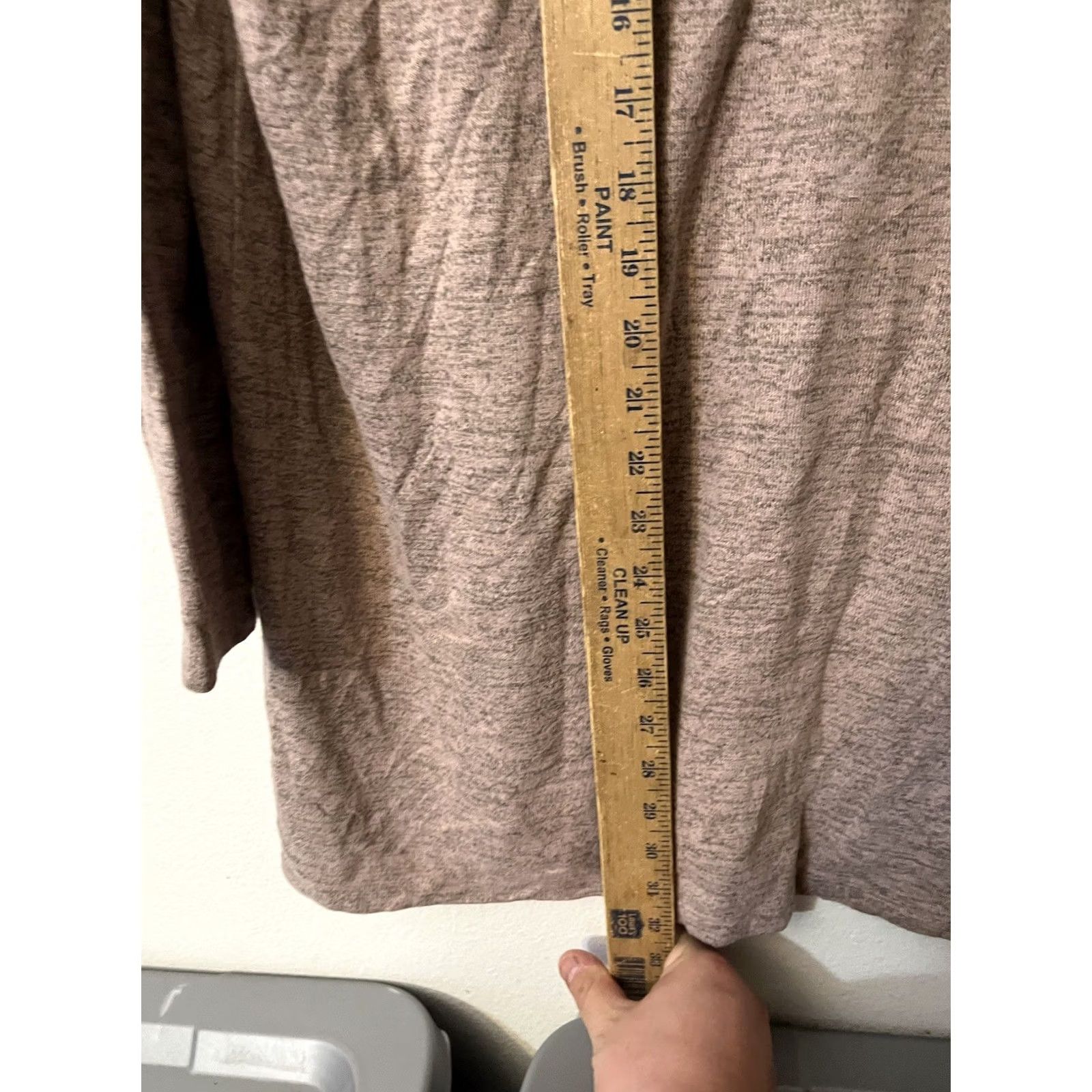Vintage Aerie Hoodie Women’s Size S Distressed Oversized V Neck Crew Neck Pullover Sweatshirt Brown Casual Activewear Size S / US 4 / IT 40 - 4 Thumbnail
