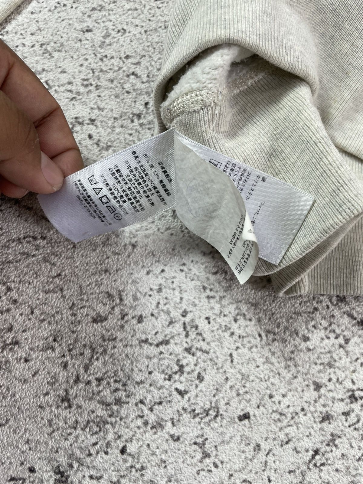 RRL Ralph Lauren 1990s Dirty Thrashed vintage sweatshirt double v Size US S / EU 44-46 / 1 - 7 Thumbnail