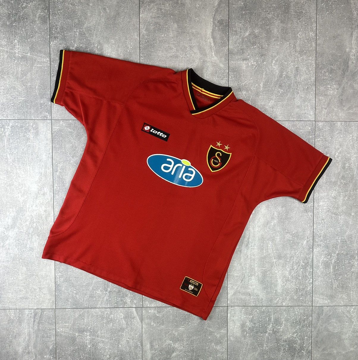 Lotto Sport Lotto Galatasaray Trikot 2001/02 Third Vintage Soccer Jersey Size US L / EU 52-54 / 3 - 1 Thumbnail