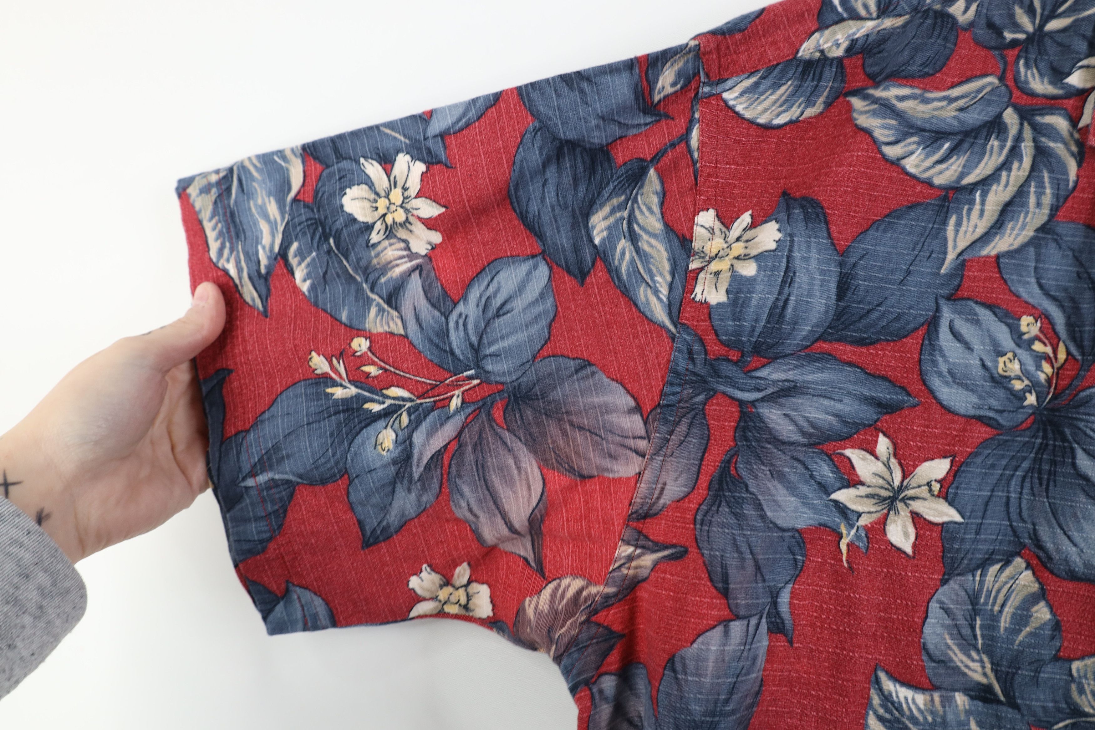 Ralph Lauren Vintage 90s Chaps Ralph Lauren Looped Collar Hawaiian Shirt Size US L / EU 52-54 / 3 - 10 Thumbnail