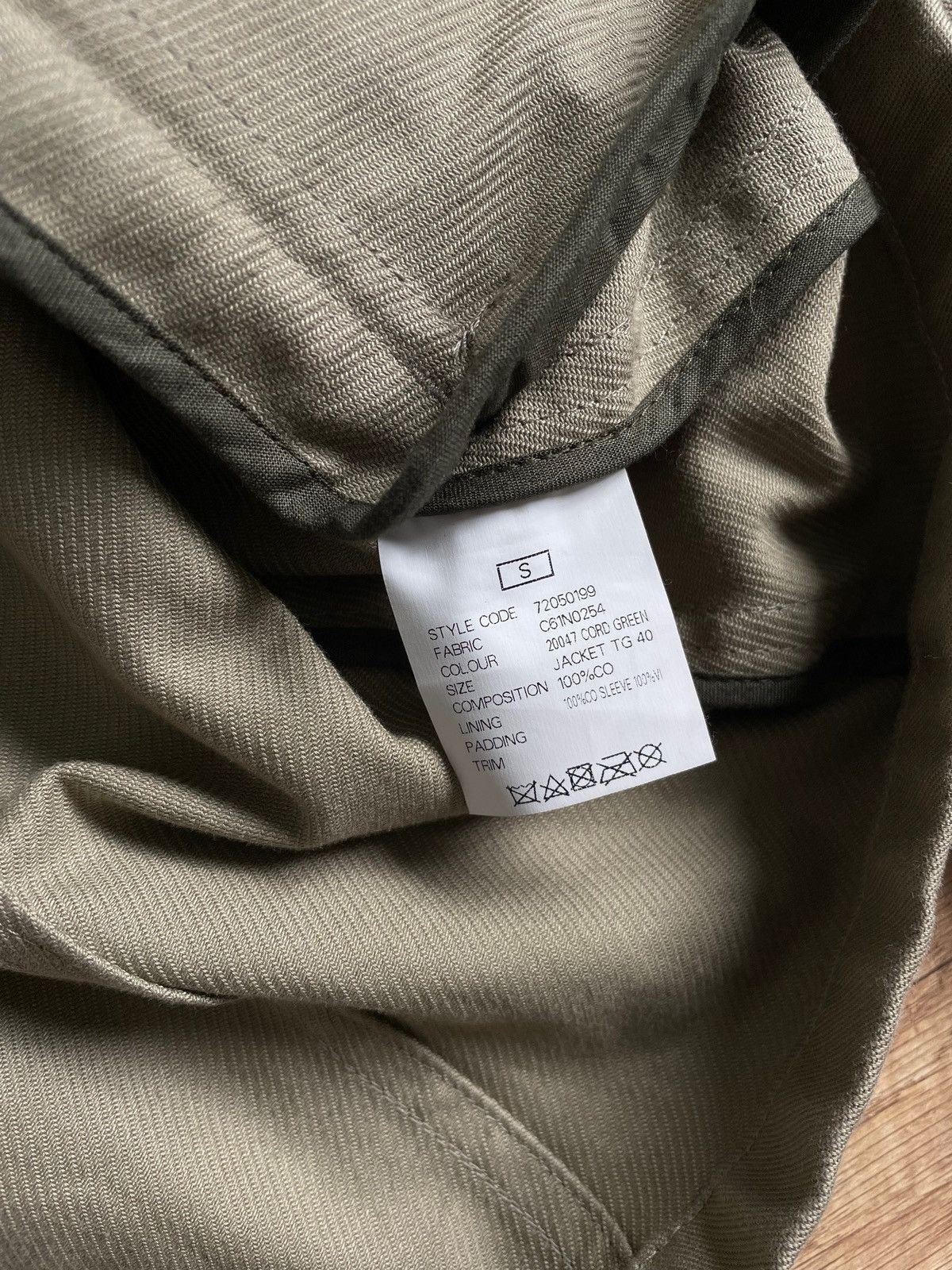 Belstaff Belstaff Women's Olive Asymmetric Biker Cotton Jacket Size S / US 4 / IT 40 - 10 Thumbnail