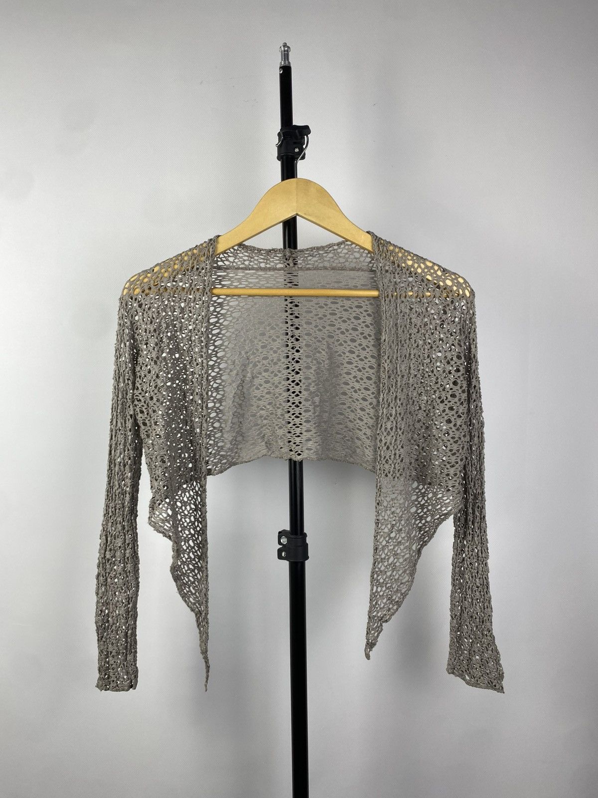 Other Vintage Japanese Longsleeve Mesh Rick Owens Style Y2k Opium Size S / US 4 / IT 40 - 1 Thumbnail