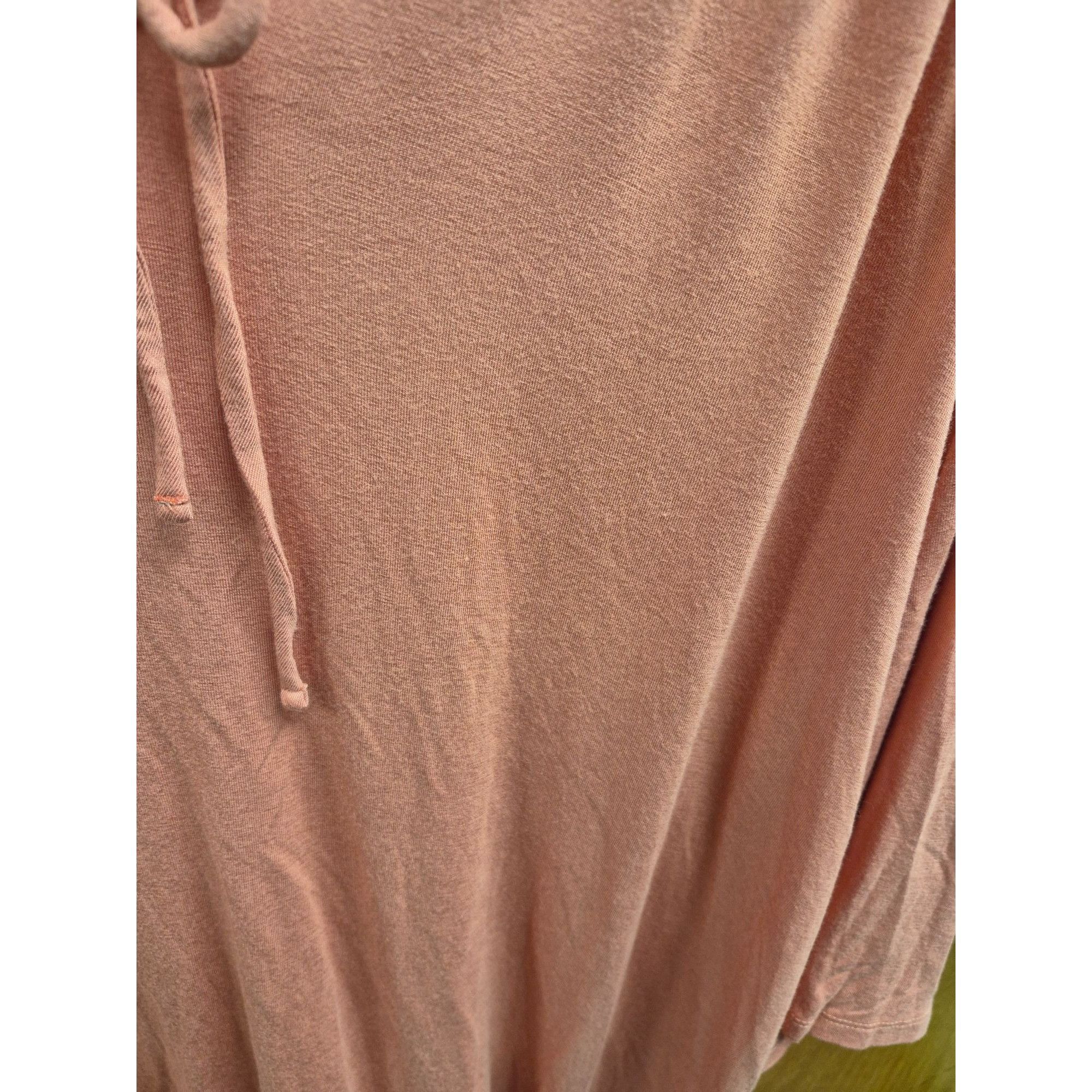 Other Peach Small 3/4 Sleeve Ruffle Tunic Top 3X Size 3XL / US 20-22 - 6 Thumbnail