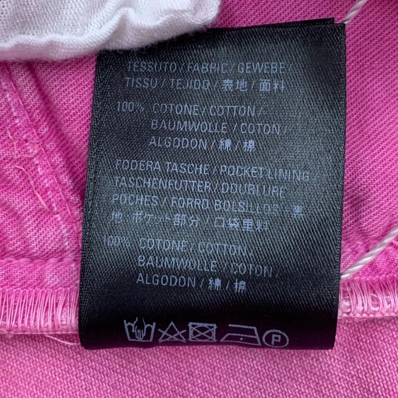 Balenciaga Balenciaga Pink Worn Cotton Casual Denim Skirt Size 24" / US 00 / IT 34 - 8 Thumbnail